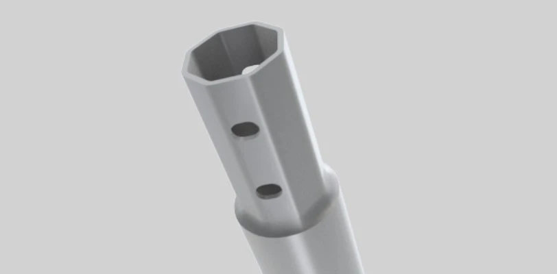 FIRST BASE PRO-Serie V-76 Modulair Verlengdeel 3.6 x 76 x 1000 mm - Afbeelding 3
